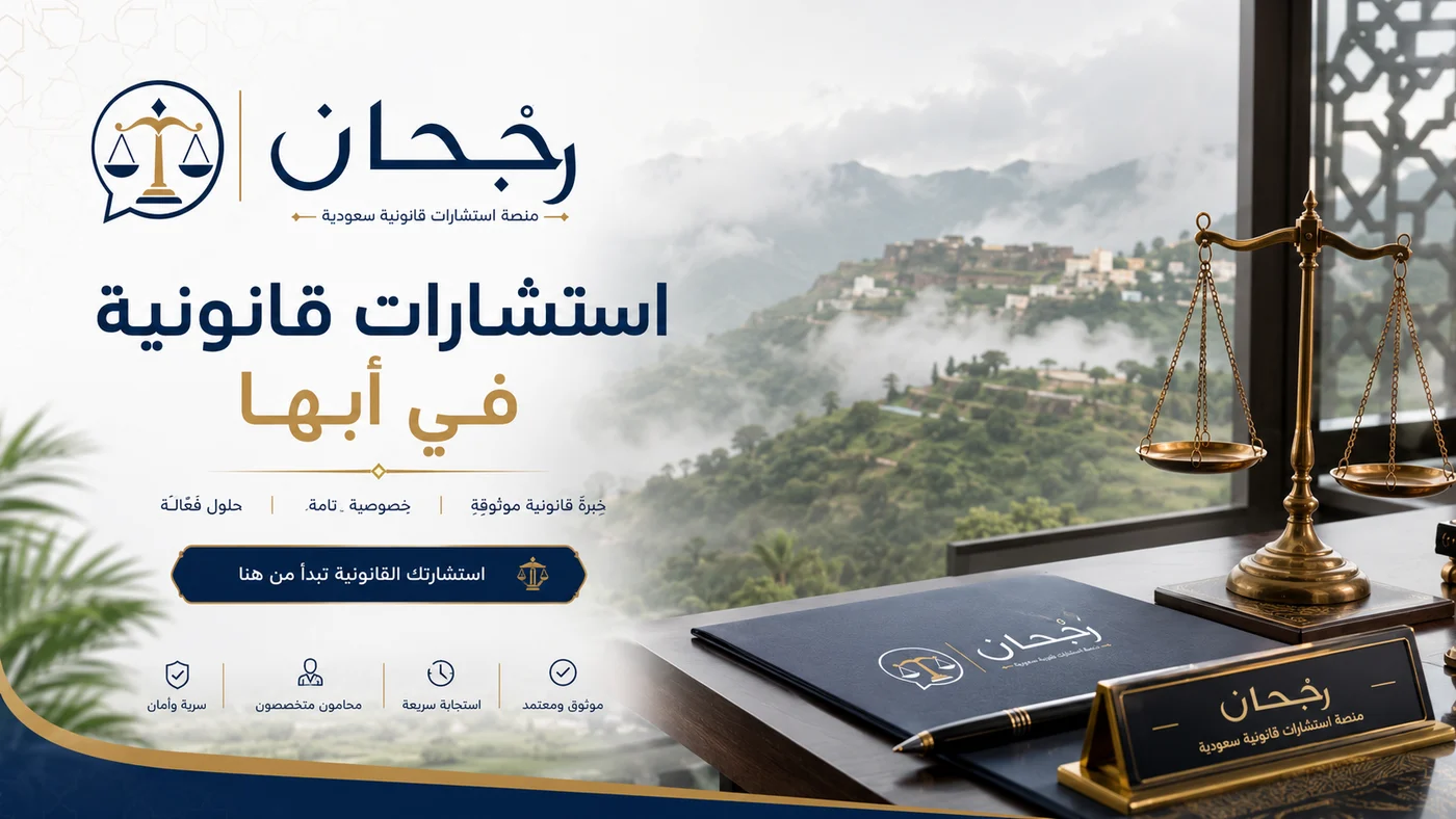 غلاف صفحة استشارات قانونية في أبها