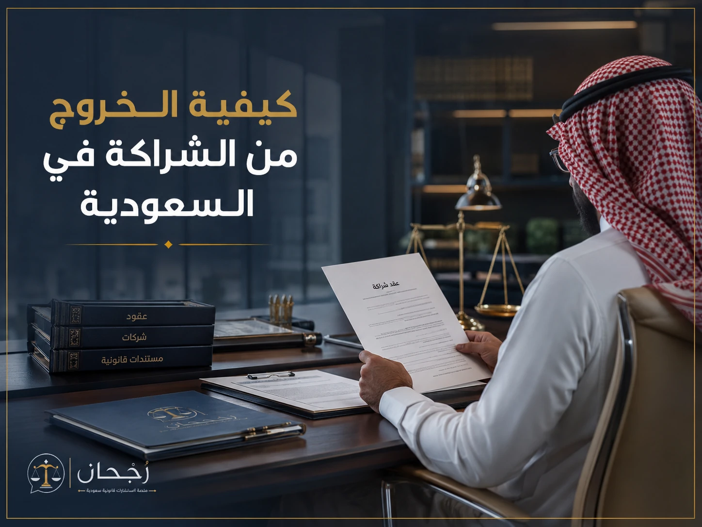 صورة غلاف لمقال كيفية الخروج من الشراكة في السعودية