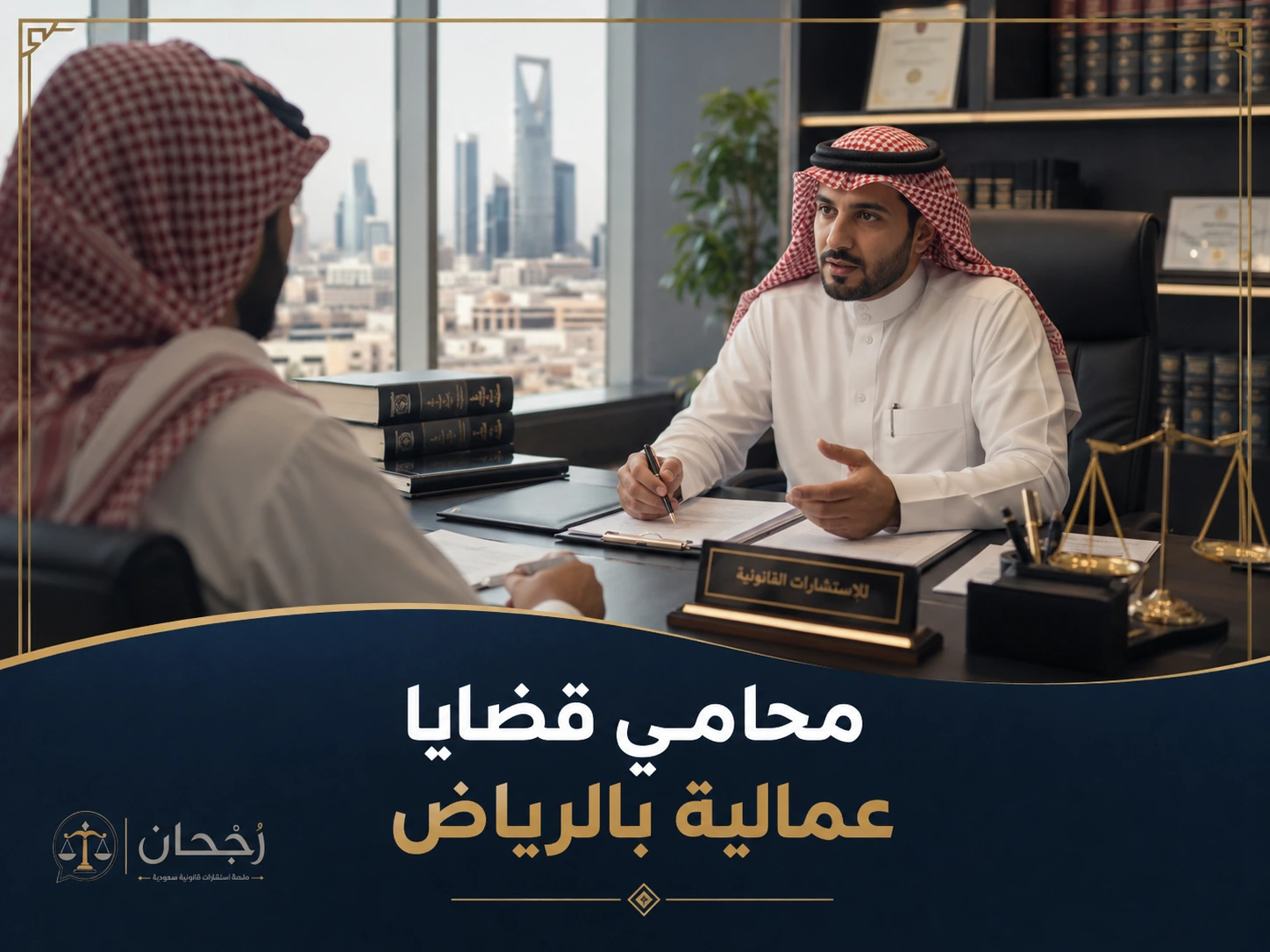 غلاف مقال محامي قضايا عمالية بالرياض