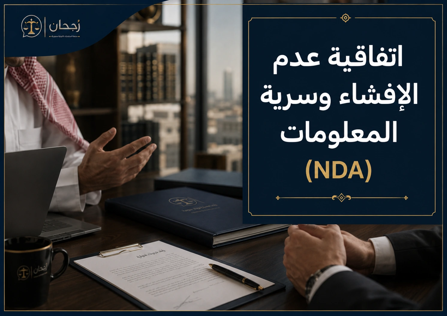 صورة غلاف عن اتفاقية عدم الإفشاء وسرية المعلومات