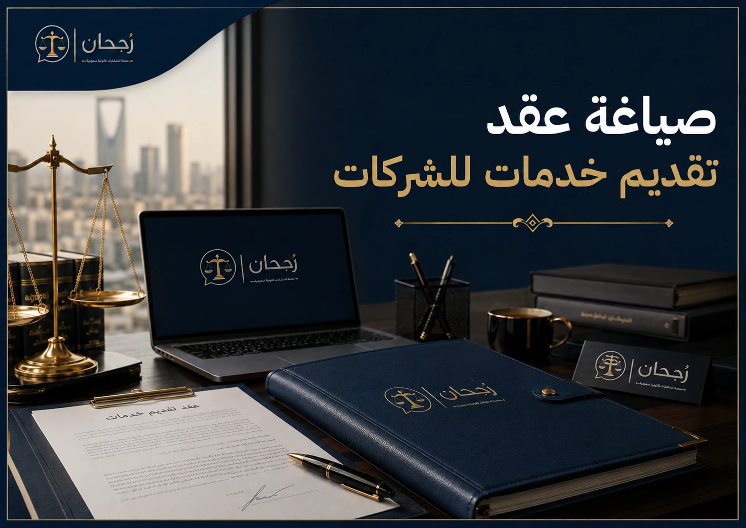 صورة غلاف عن صياغة عقد تقديم خدمات للشركات