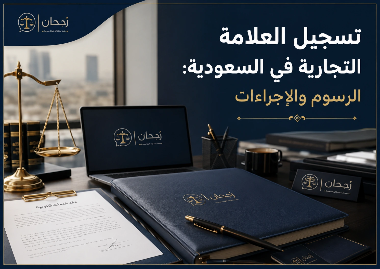 صورة غلاف عن تسجيل العلامة التجارية في السعودية