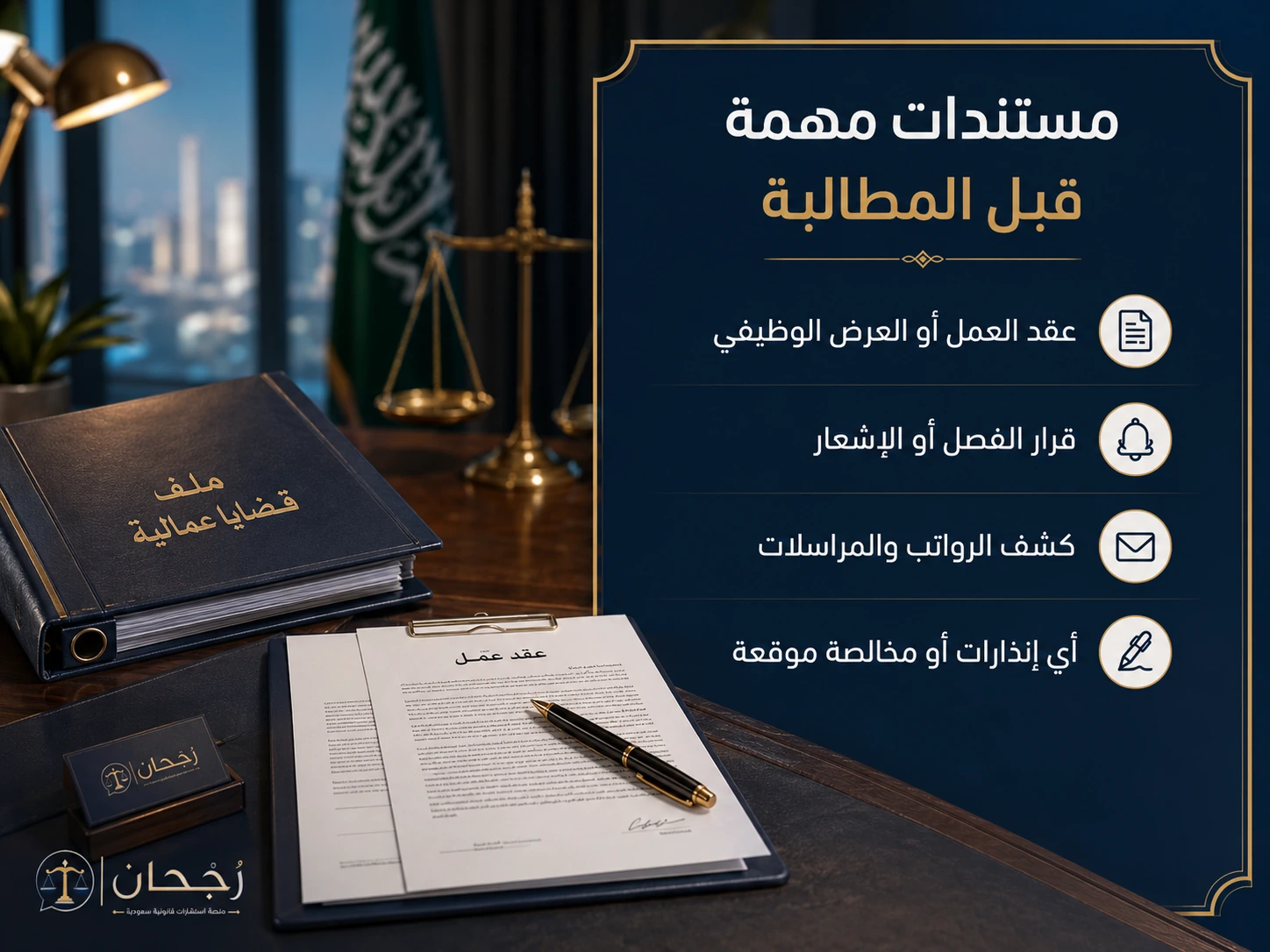 مستندات مهمة قبل المطالبة العمالية