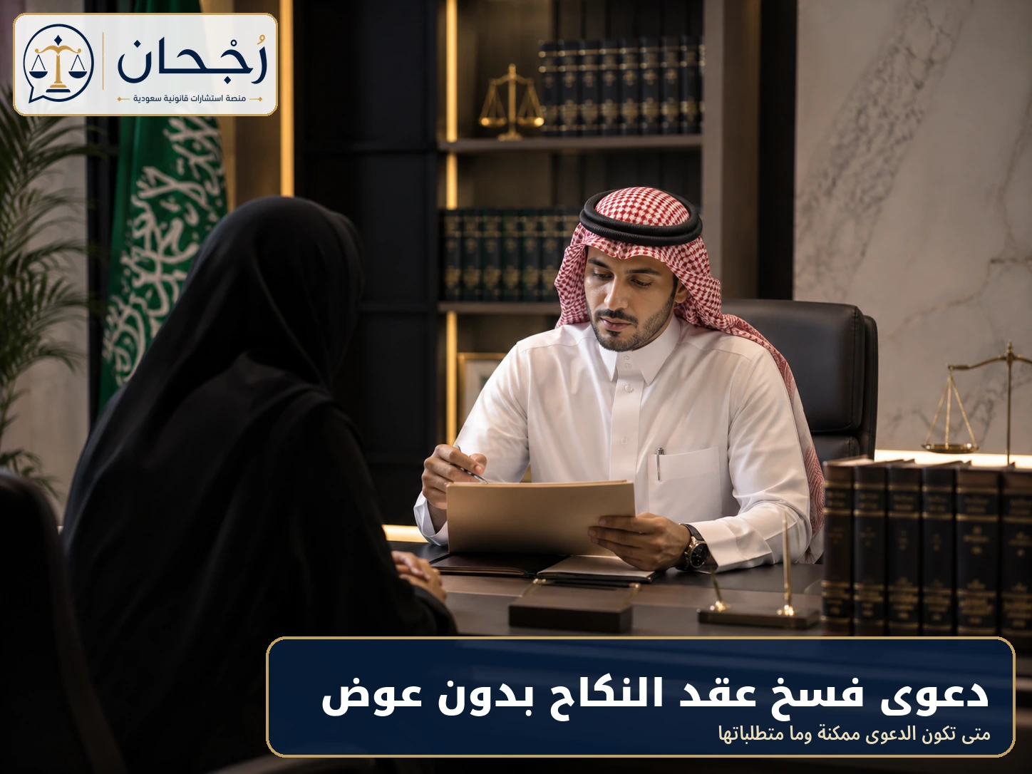 دعوى فسخ عقد النكاح بدون عوض