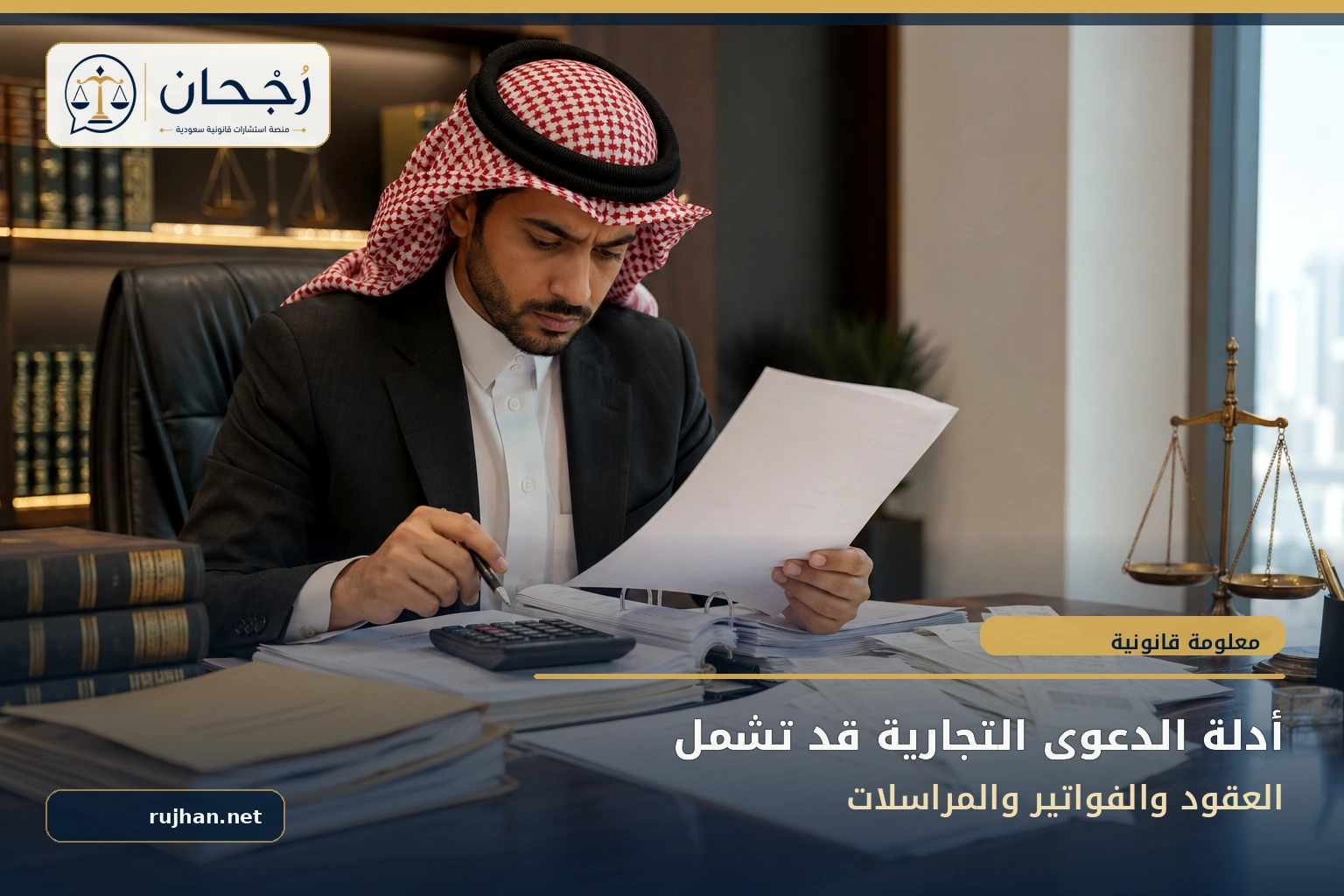 بيانات الدعوى التجارية والأدلة