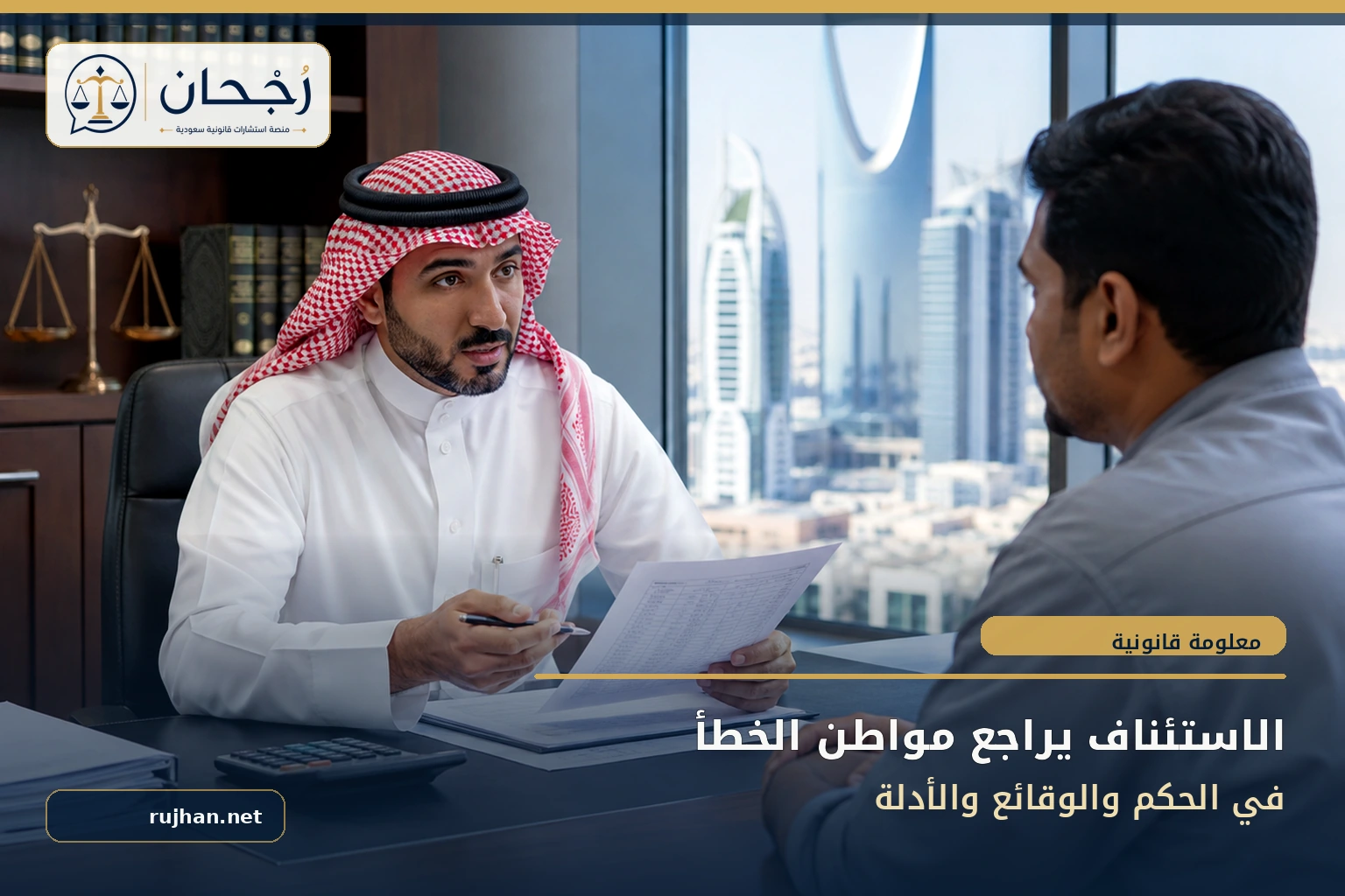 أسباب الاستئناف والأخطاء المؤثرة
