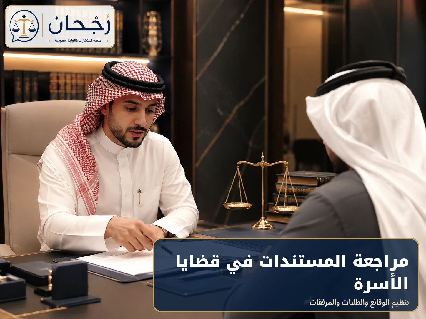 مراجعة المستندات في قضايا الأسرة