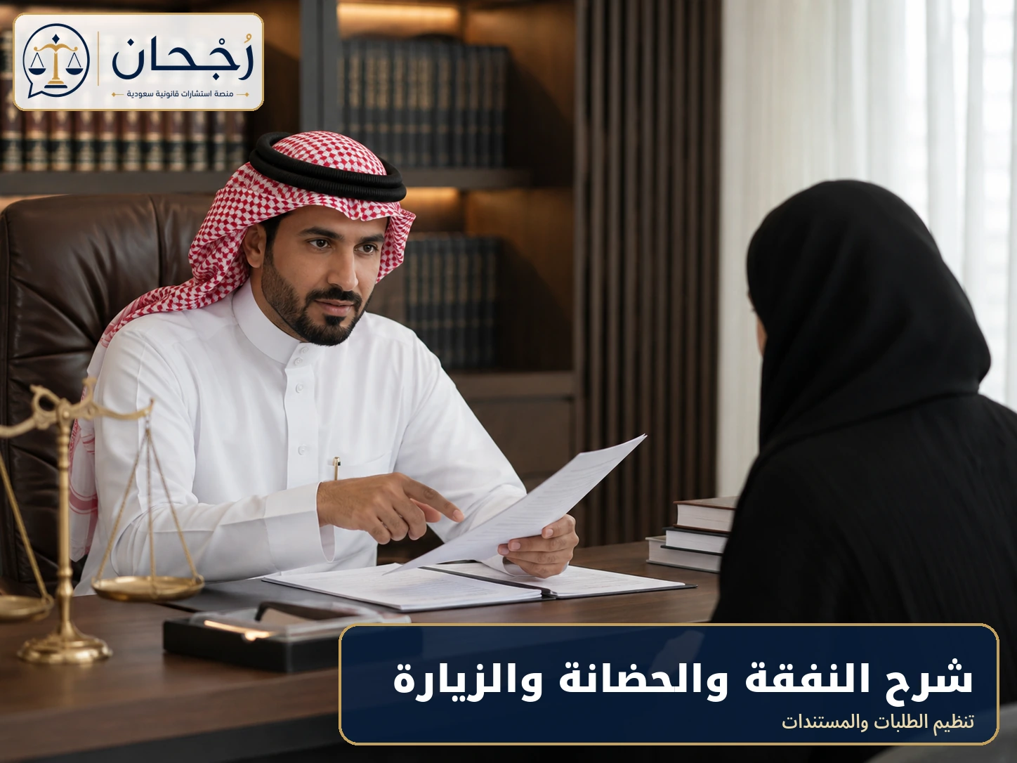 شرح النفقة والحضانة والزيارة