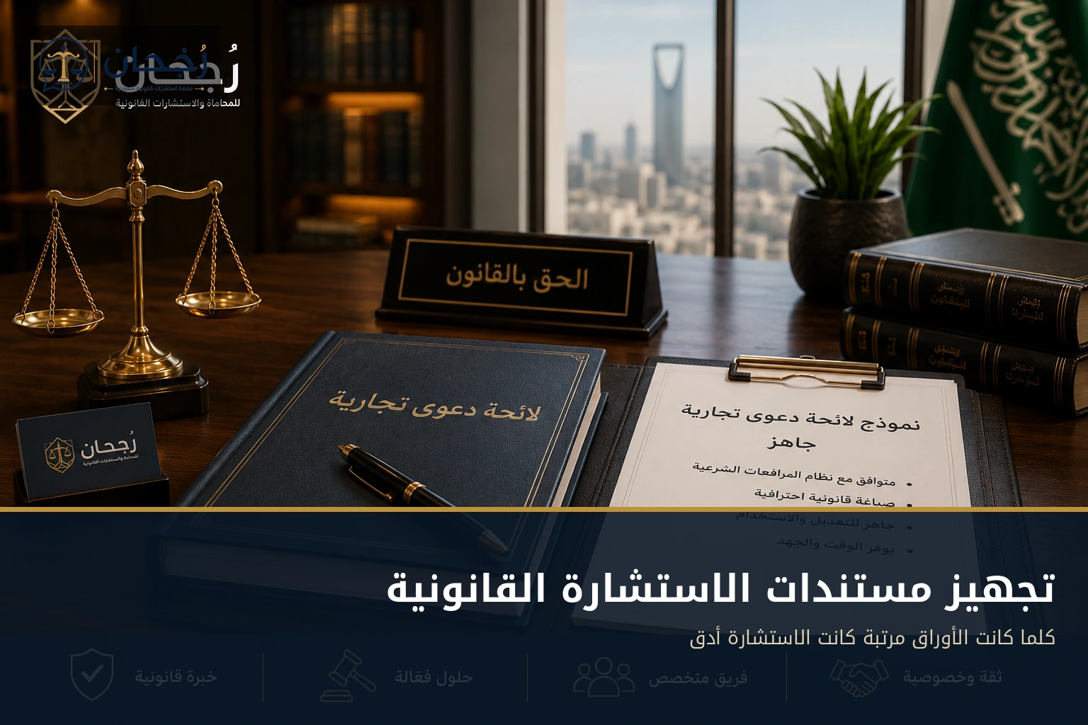 تجهيز مستندات الاستشارة القانونية في الرياض