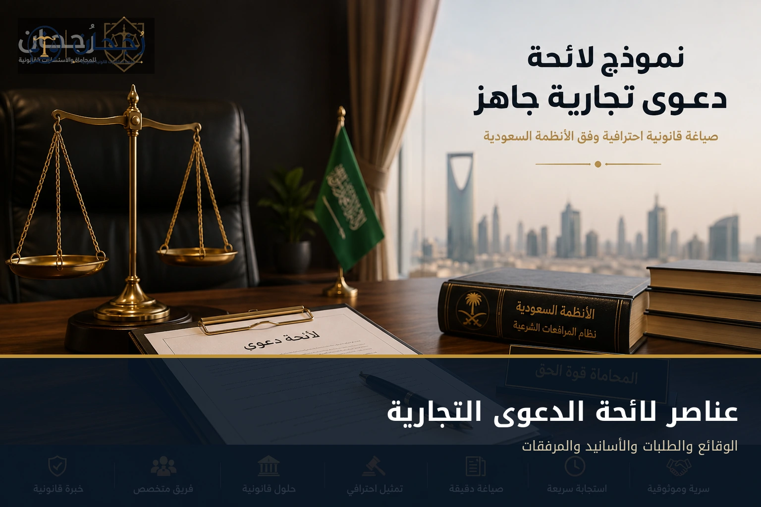 عناصر لائحة الدعوى التجارية