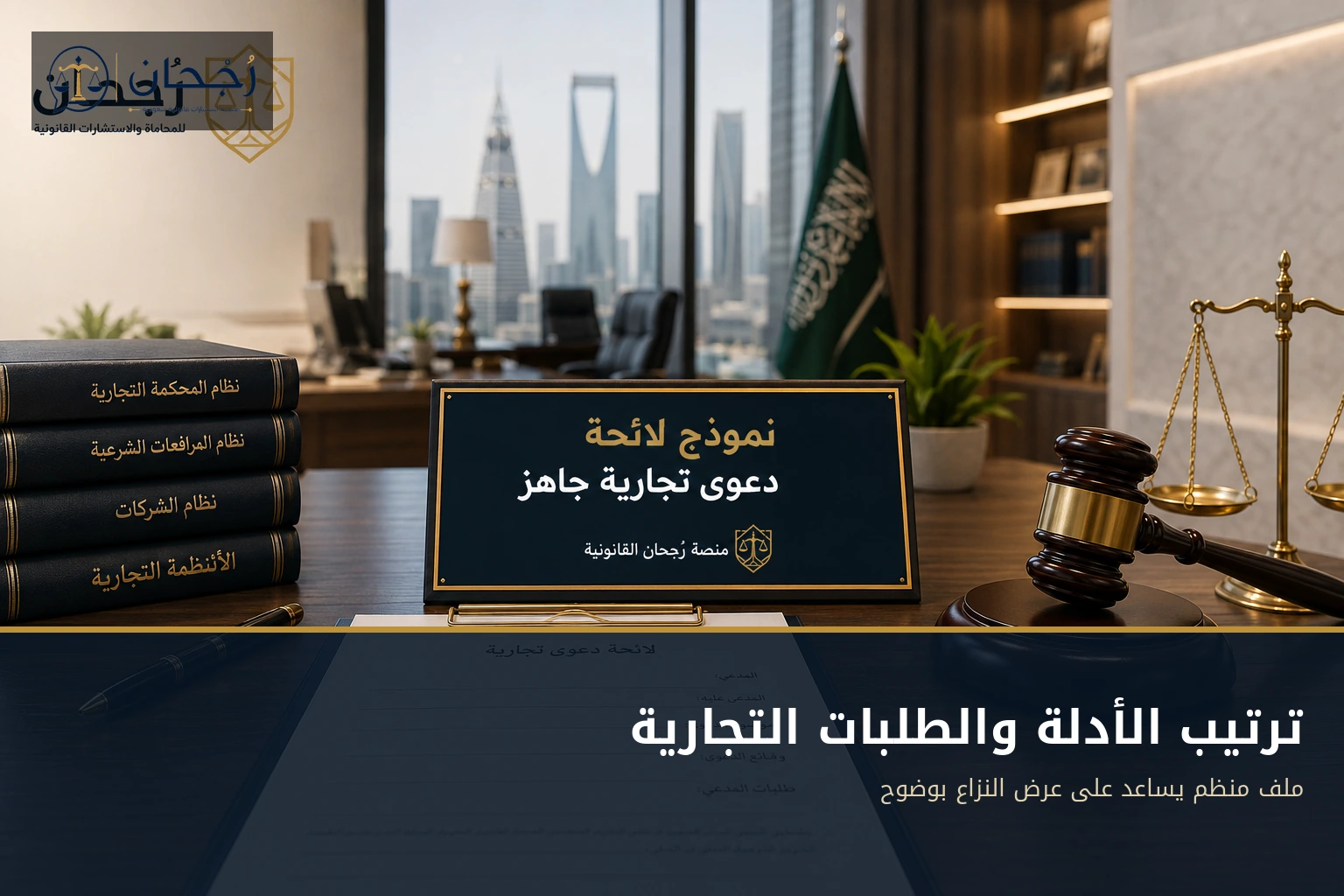 ترتيب الأدلة والطلبات في دعوى تجارية