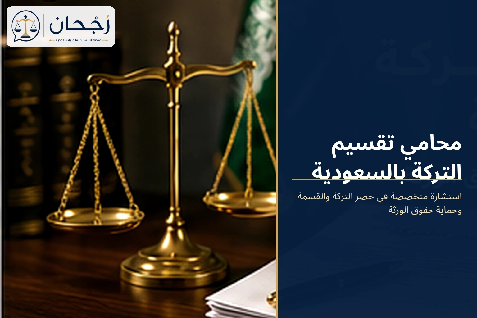 محامي تقسيم التركة بالسعودية