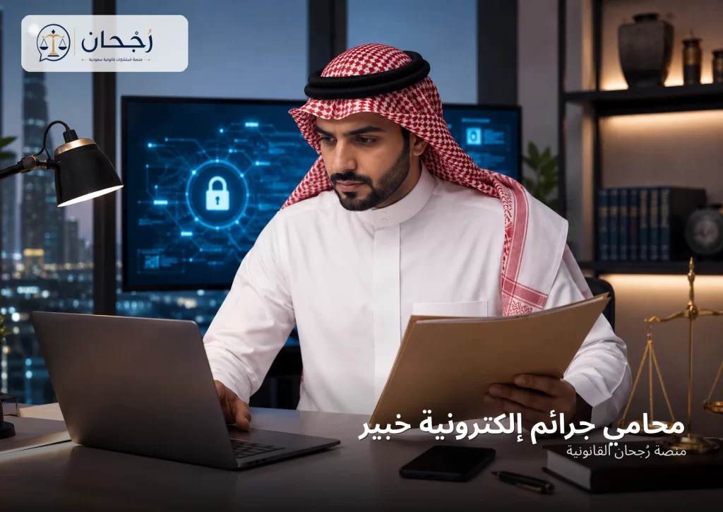 محامي جرائم إلكترونية خبير - رُجحان للاستشارات القانونية