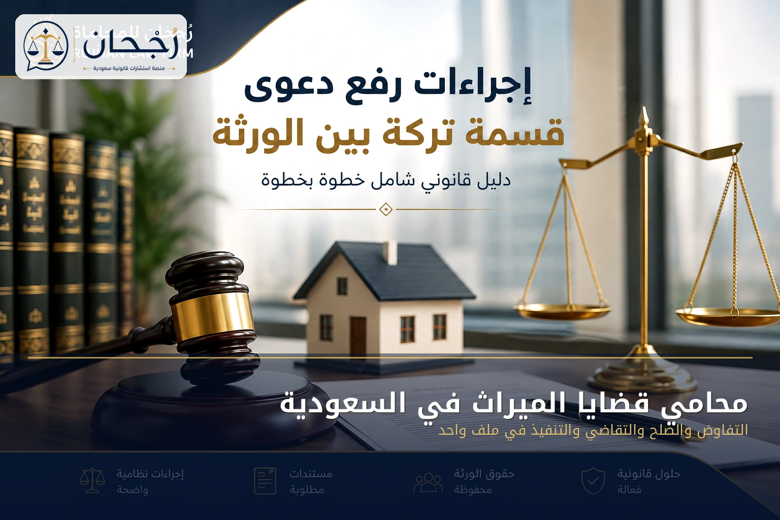 استشارة محامي قضايا الميراث في السعودية