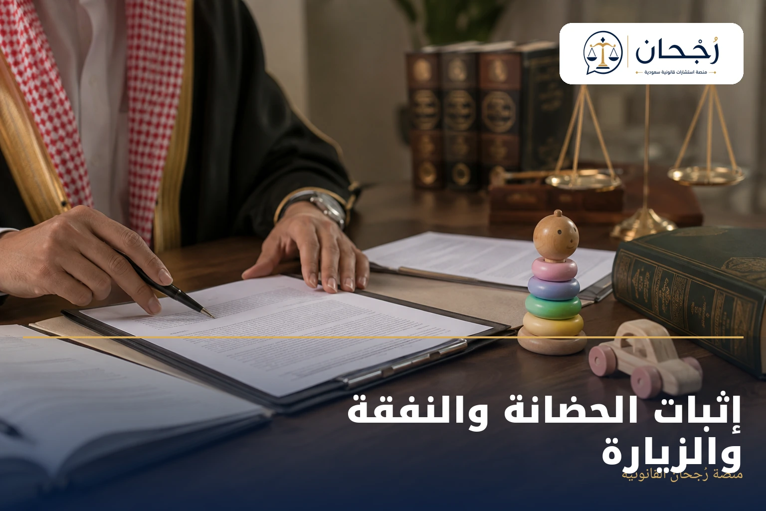 إثبات الحضانة والنفقة والزيارة