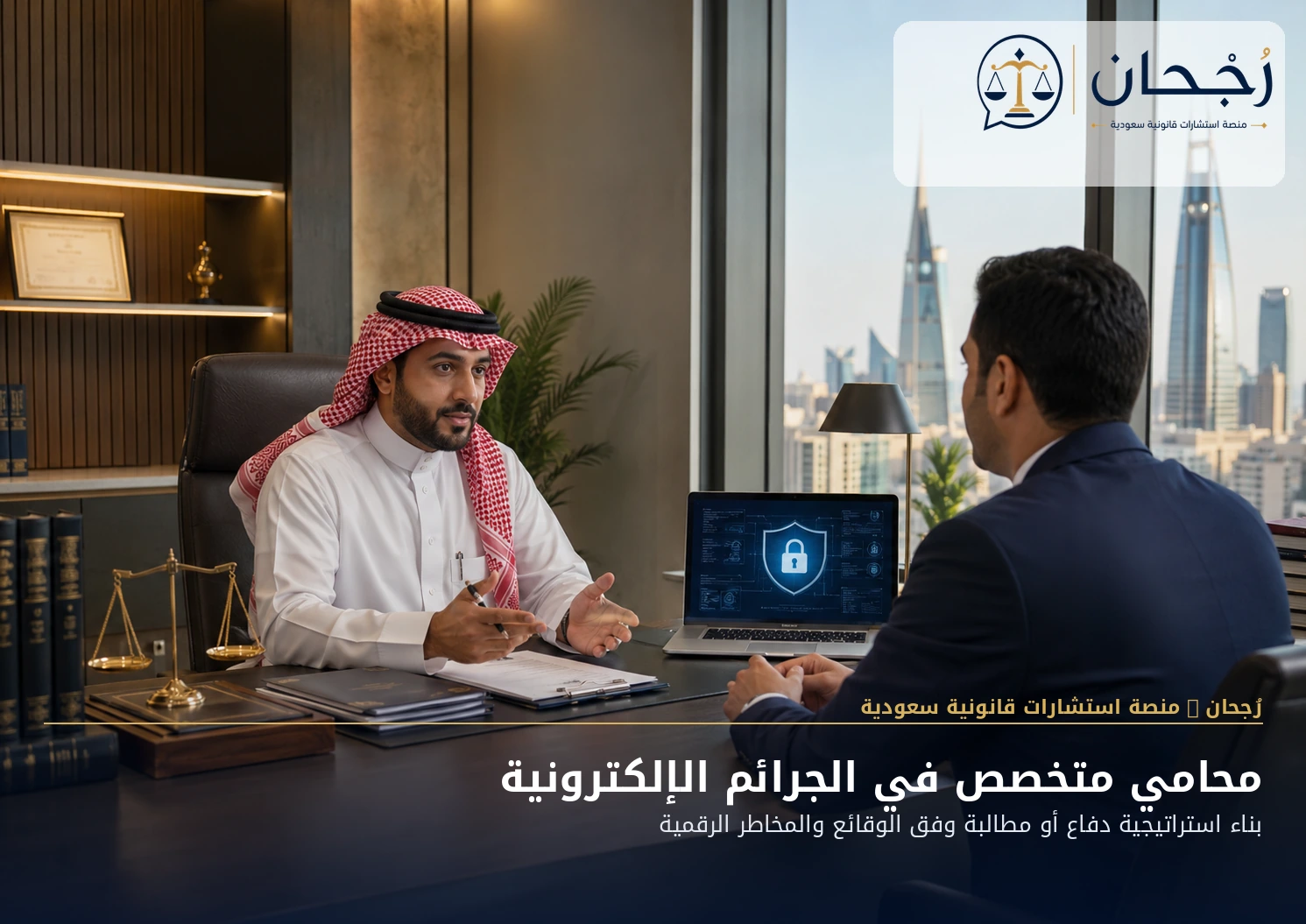 محامي متخصص في الجرائم الإلكترونية