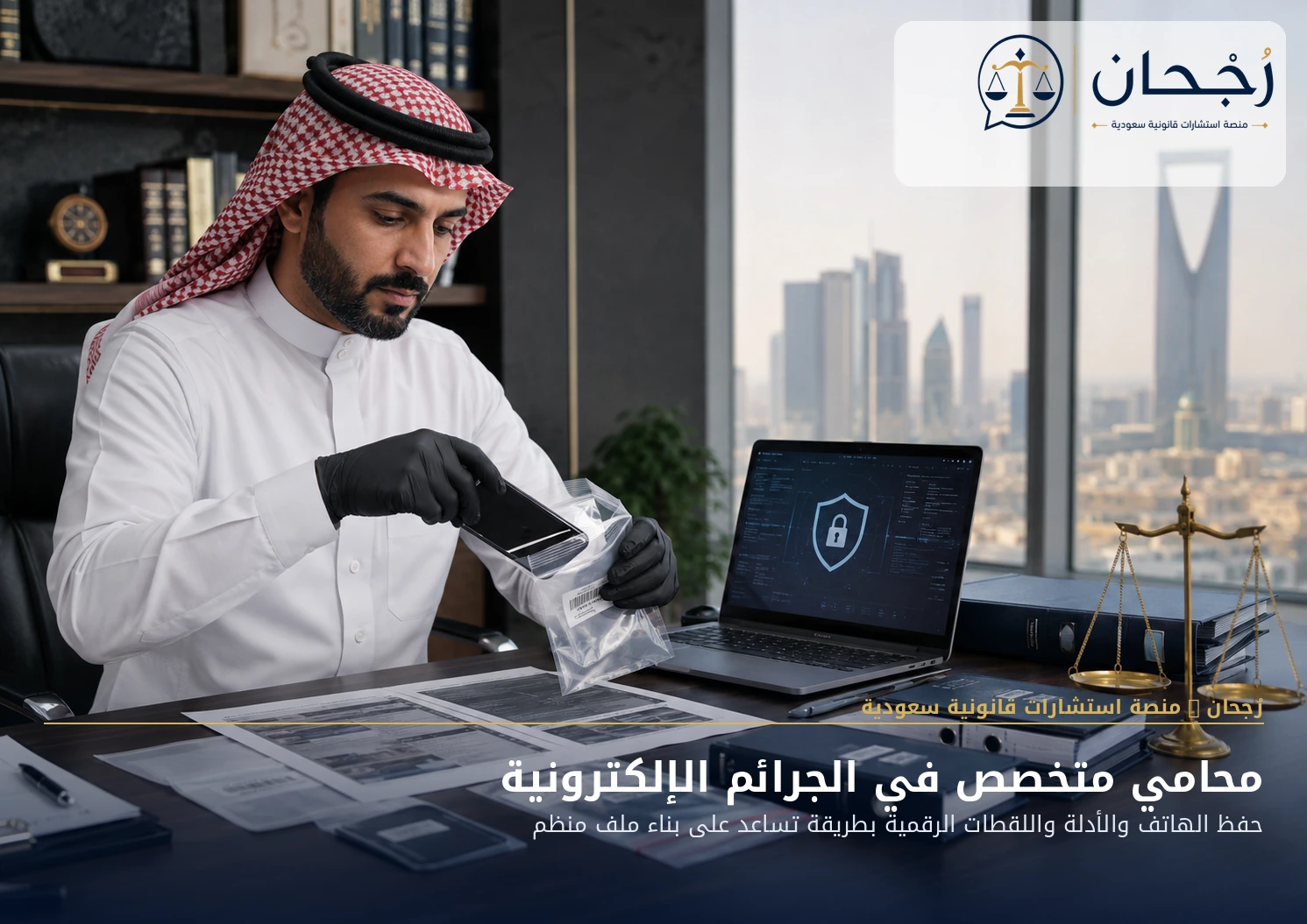 محامي متخصص في الجرائم الإلكترونية