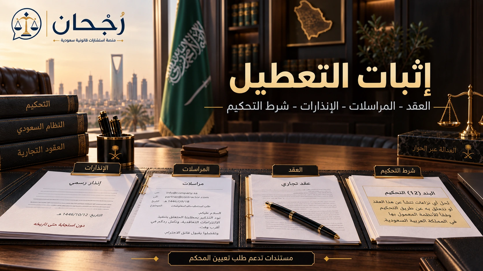 إثبات تعطيل تعيين المحكم