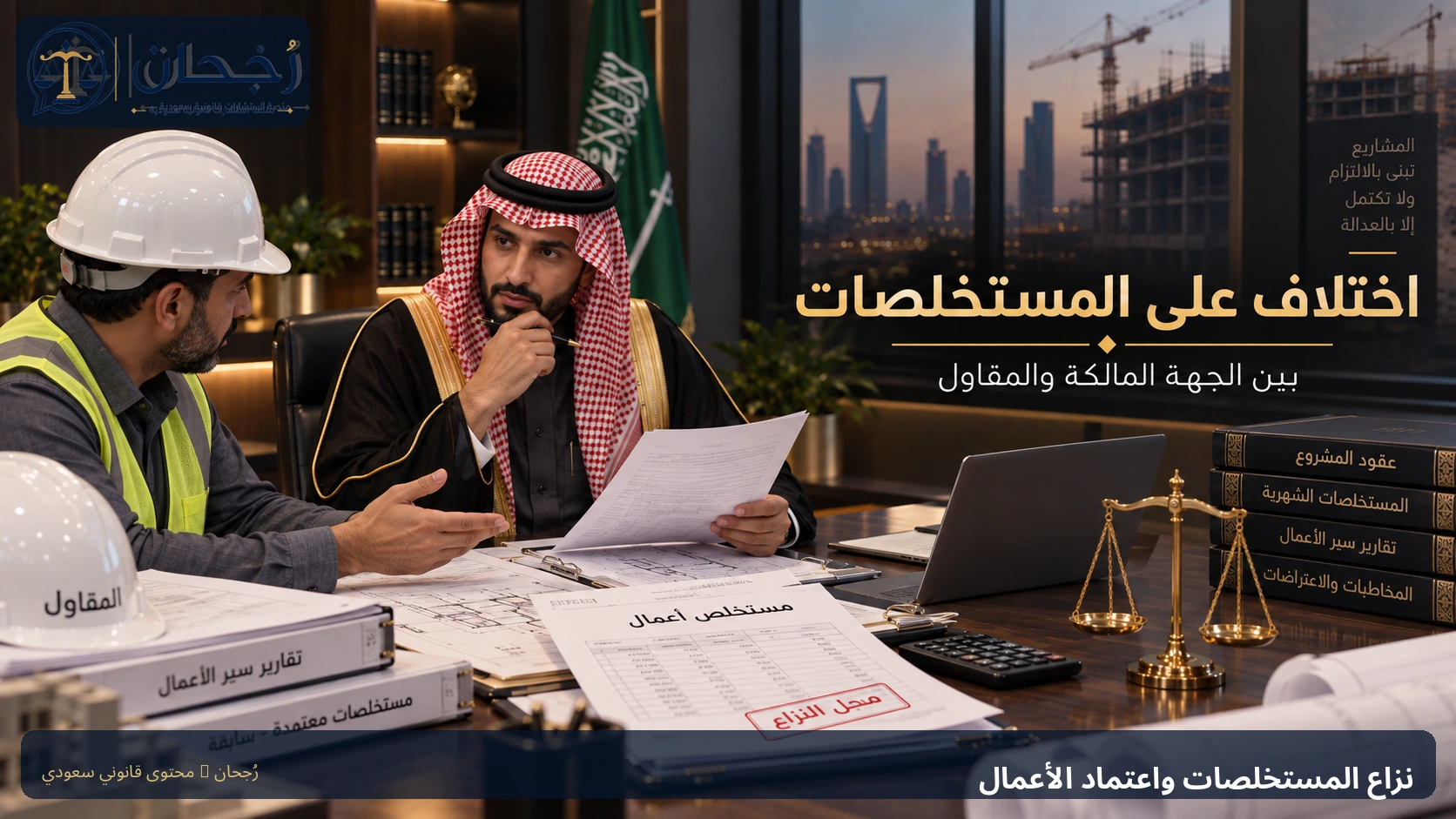 نزاع المستخلصات واعتماد الأعمال في التحكيم