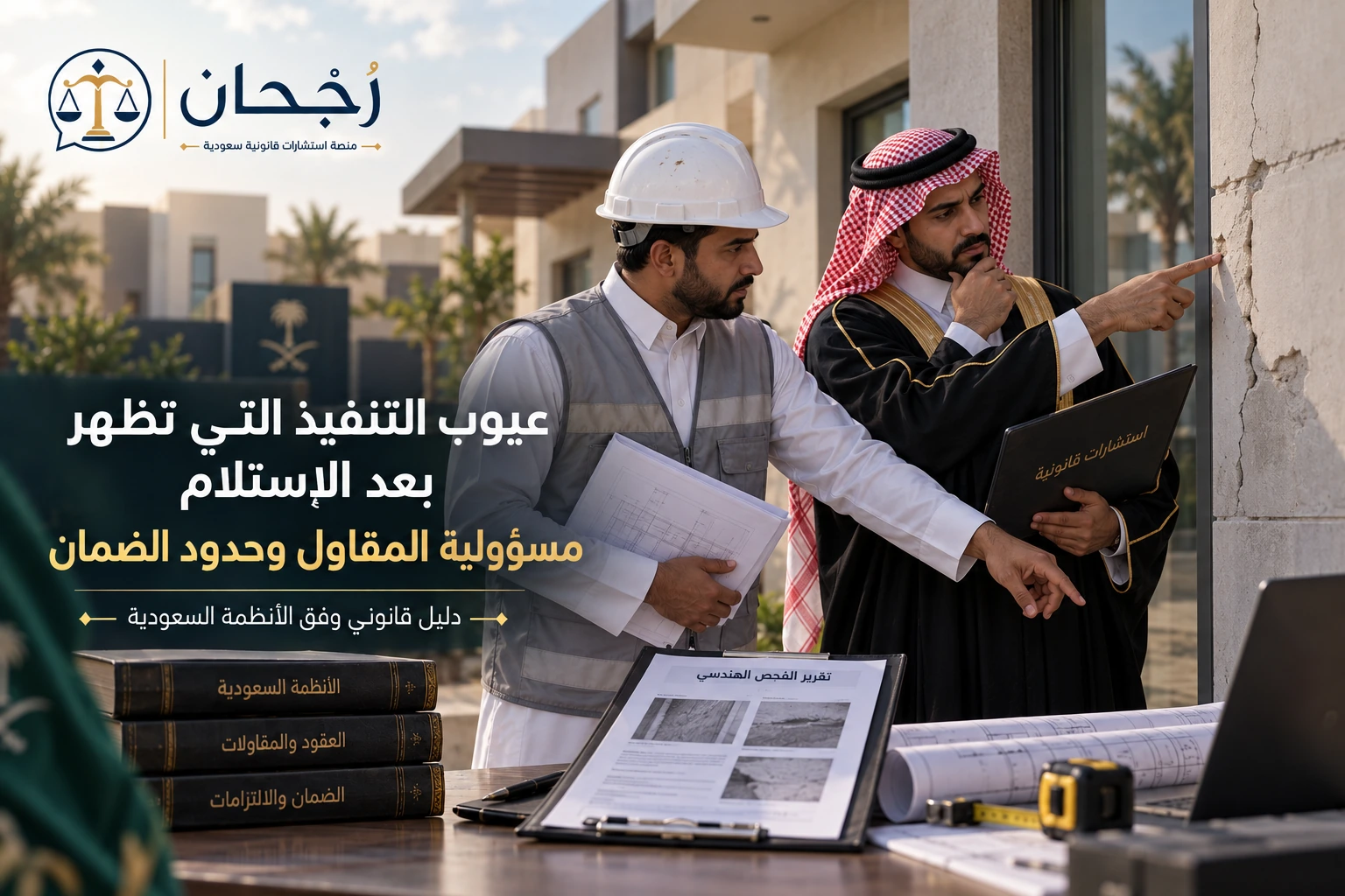 تقرير فني لإثبات عيوب التنفيذ