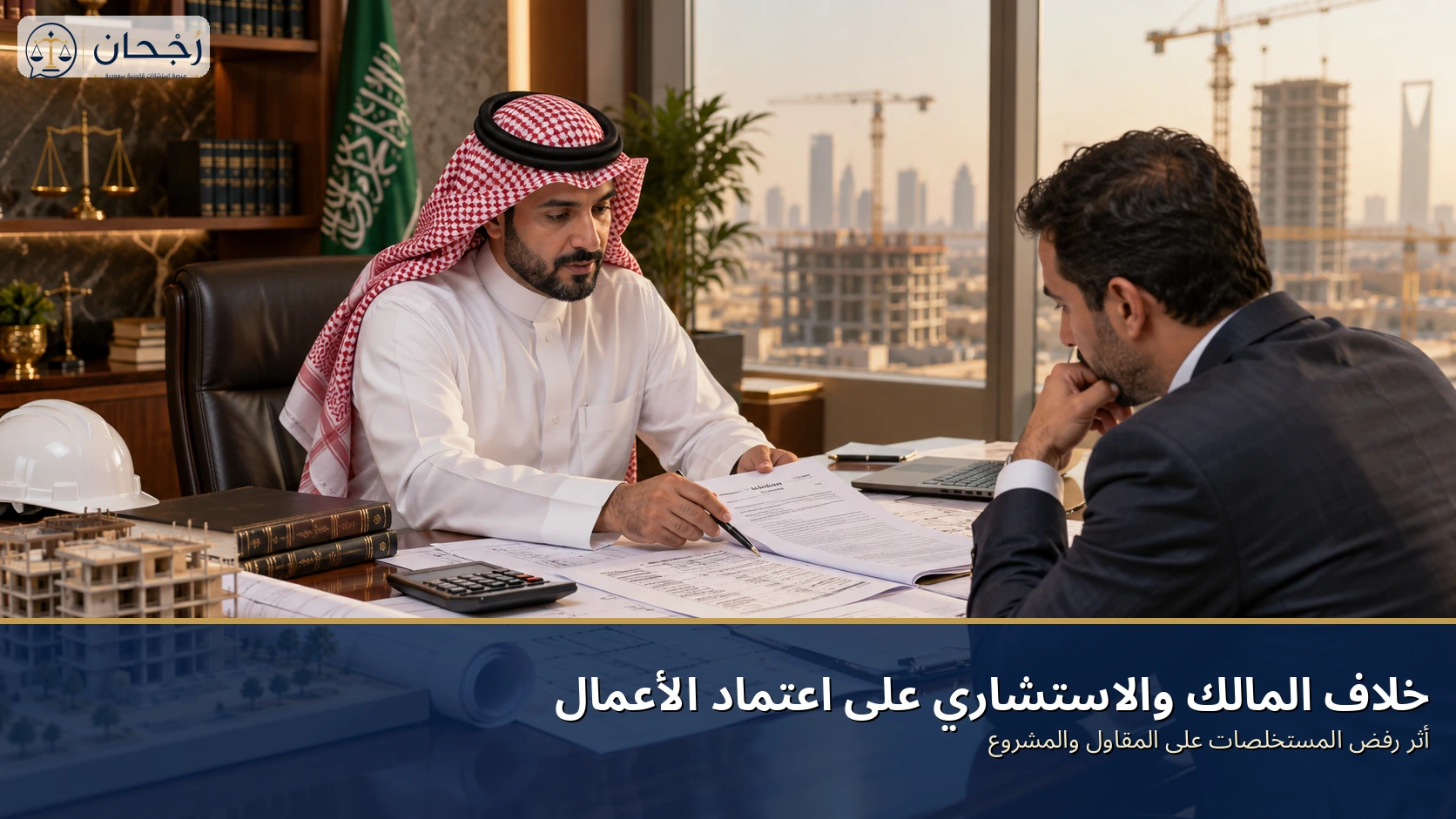 خلاف المالك والاستشاري على اعتماد الأعمال