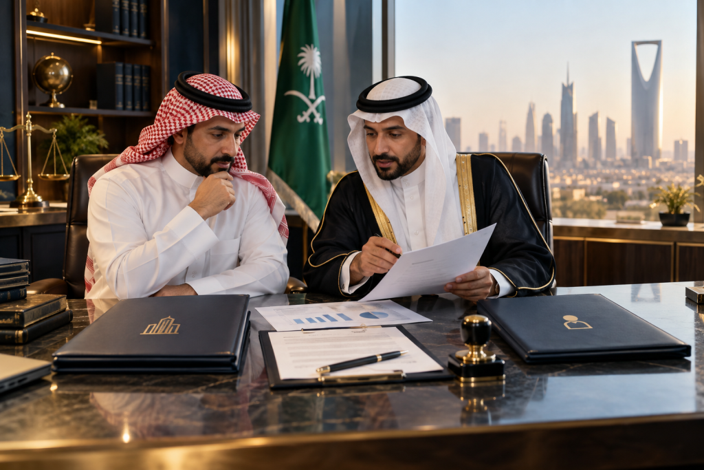 صورة غلاف توضح مسؤولية مدير الشركة عن ديونها في السعودية