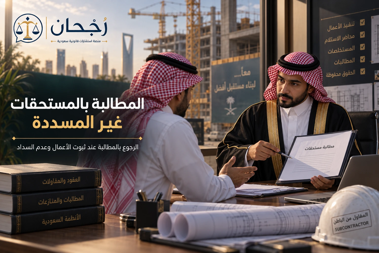 المطالبة بالمستحقات غير المسددة